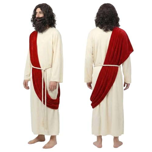 Tenue religieuse de Jésus ample et ajustable pour homme femme