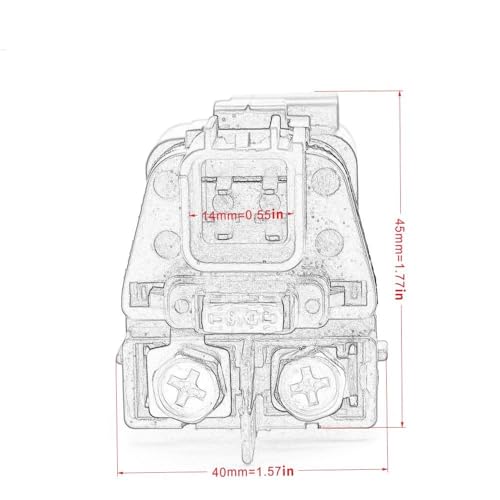 Relais solénoïde de démarreur pour panne GSX650F Katana - 6