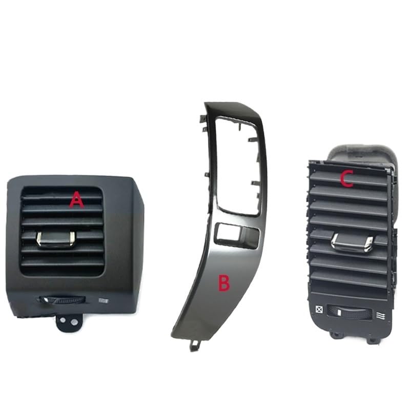 Sortie climatiseur voiture pour Prado 120 et GX470 2003-2009 panneau d'aération central beige