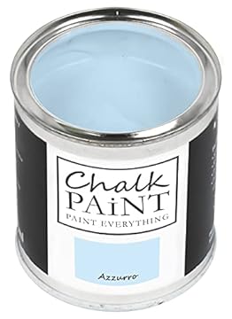 Chalk Paint Everything® Azzurro (Sky Blue) – 750 ml Water-Based Chalk Paint for Shabby Chic Furniture, Décor, and Upcycling Projects – Non-Toxic, Easy to Apply