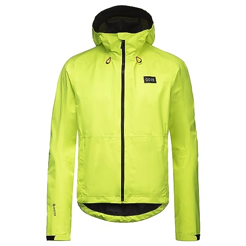 GORE WEAR Herren Fahrrad-Jacke Endure, GORE-TEX PACLITE PLUS, L, Neon-Gelb