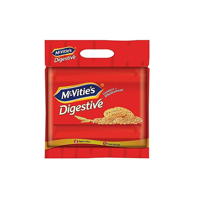 Buy McVities Digestive High Fibre biscuits with Goodness of Wholewheat