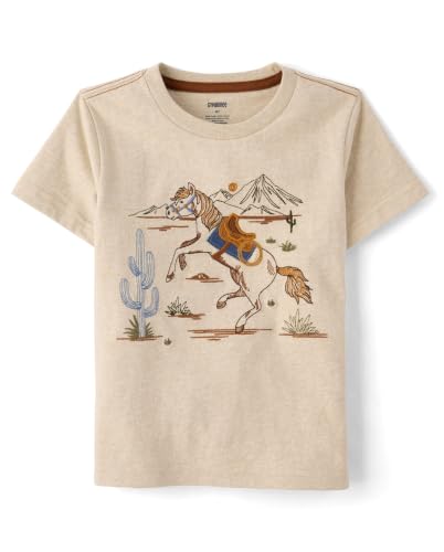 Image of Gymboree Boys' and Toddler Embroidered Graphic T-Shirt