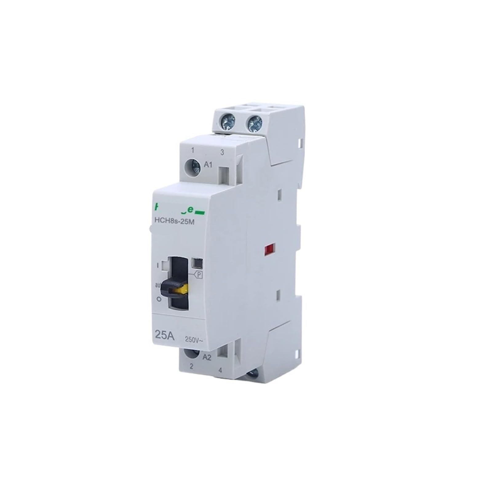 Contacteur CC 2P 25A HCH8s-25 1NO1NC DC24V pour rail DIN domestique