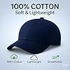 4sold Men Women 100% Baseball Cap Polo Style Classic Sports Casual Plain Sun Hat Hats Brass (Navy Blue) #2