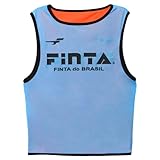 [フィンタ] FINTA リバーシブル ビブス ジュニアサイズ (1枚) FT3030 (2261) サックス×オレンジ