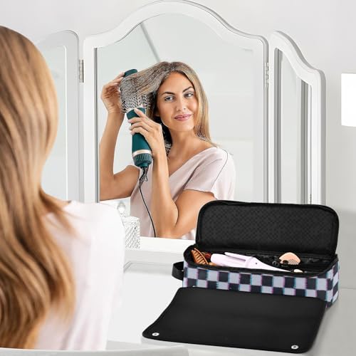 Bolsa de viaje para herramientas de cabello con estera resistente al calor miniatura 6
