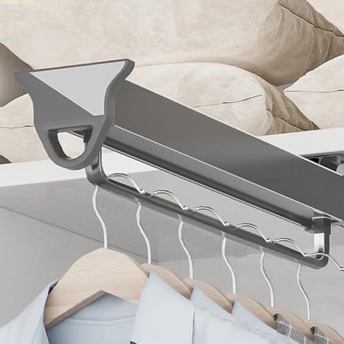 Tige de placard rétractable double rangée pour dressing haut de gamme - 2
