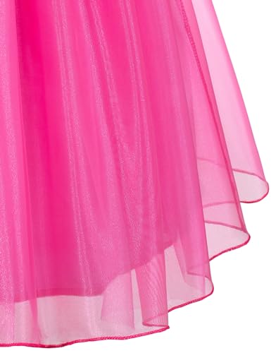 Disfraz de princesa rosa para niñas 10-11 años miniatura 7