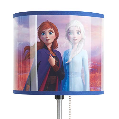 Image of Disney Frozen 2 Stick Table Lamp Featuring Anna & Elsa
