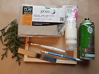 Gedeo 1-Piece 10 kg Kiln Fired Clay, White