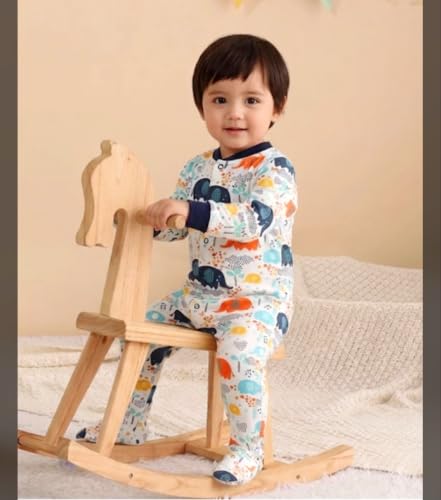 Image of 100% Cotton Baby Rompers /Sleepsuits /Jumpsuit /Night Suits for Baby Boys & Girls, Infants, New Borns