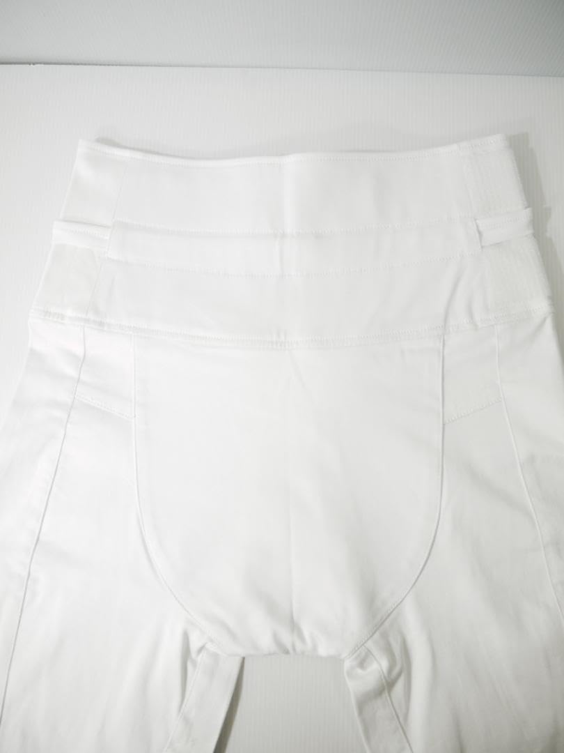 Amazon.co.jp: ズボン型 白 LL ももひき祭華サイカストレッチ 股割れ 