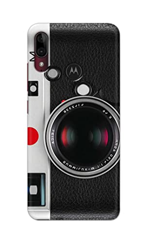 Image of Printed Hard Back Cover Case for Motorola Moto E6+ Plus | Moto E6s Back Cover (Vintage Camera) -1302