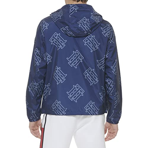 Image of Tommy Hilfiger Men's Simple Hooded Rain Jacket