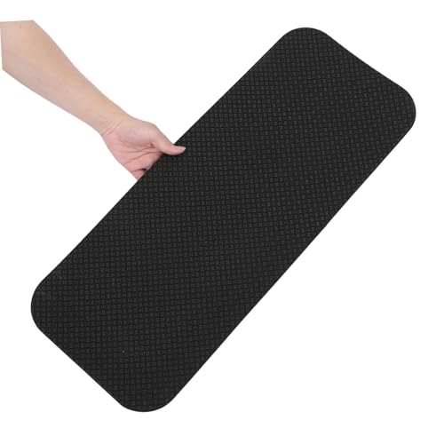 Ciieeo 2pcs Colchonetas Antideslizantes para Ejercicio, Alfombrillas Protectores para Piso de Gimnasio 70x28x0.8cm para Bicicleta Estacionaria y Cinta de Correr miniatura 4