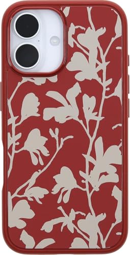 Image of OtterBox iPhone 16 (Only) - Symmetry Series+ Case - Autumn Rust (Red) - Snaps to MagSafe - Ultra-Sleek - Raised Edges Protect Camera & Screen - Non-Retail Packaging