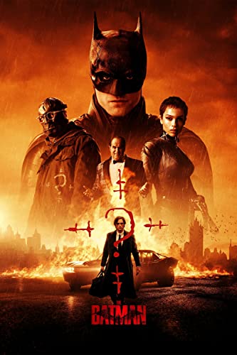 Image of Craftylittlepenguin The Batman Poster 2022 Print Unframed A3 A2 A4 Maxi Art Wall Art Home Decor Movies Cinema - 1973 (A4-210 x 297 mm)
