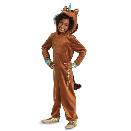 Disfraz Afro Unicornio Deluxe para Niños Talla 4-6x miniatura 1