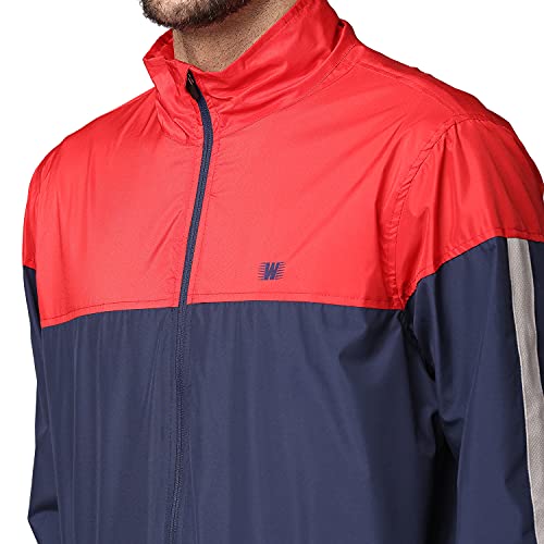 Image of ZEEL Men'S Winter Bike Jackets | Sport Wear For Trekking Jogging & Wind cheater | Thermal Hybrid Jacket | Cycling Jackets For Men Regular Fit | Olive SkyBlue | XXL | MW103