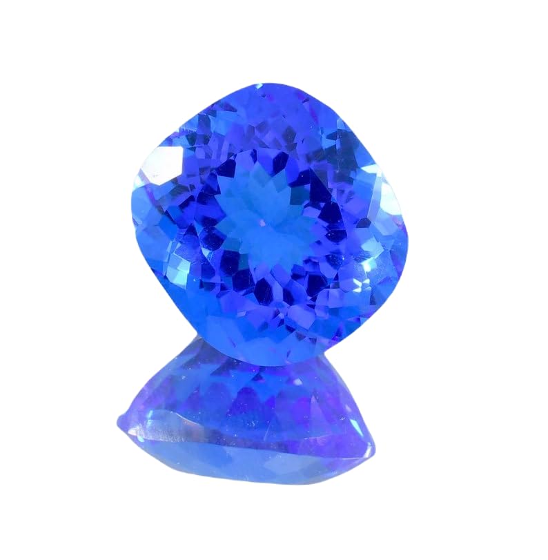 Tanzanite naturelle 18x16mm coussin pour offrir un pendentif unique