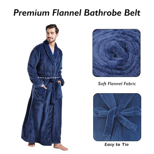 FashGudim Mens Robe Belt Replacement Plush Bathrobe Tie Waist Belt 86 inch x 1.6 inch3