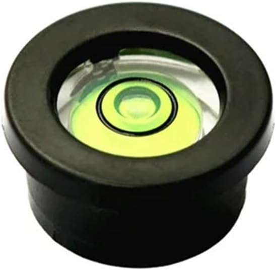 1pc Spirit Level Bubble Level Bubble Electronic Scale Round Horizontal Bead High-precision Level Bullseye Bubble(2PC)