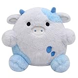 【Perfect Holiday Gift】: Cow Plush Pillow Toy ist für alle Altersgruppen geeignet, es ist ein gutes Qualitätsplüschgeschenk für Kinder, Fans, Sammler, Kleinkinder, Geburtstags- oder Urlaubsgeschenke. Sie können es auch an Familie, Freunde, Sohn, Tochter und andere Urlaubsgeschenke schicken, perfekt für Geburtstag, Thanksgiving, Weihnachten, Valentinstag.