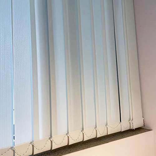 Plastic Base Plate Set Of 10 White Vertical Blind Bottom Weight Slats Accessory Replacement Vertical Blind Slats White #TOP4