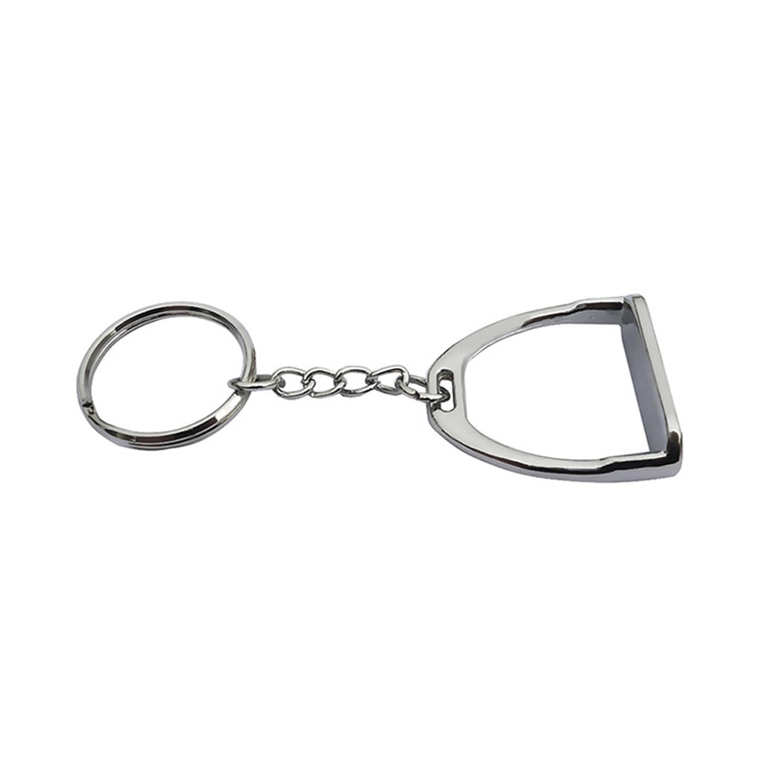 Yjcnelcr Key Chains for Ladies Equestrian Charm Keychain Stirrup Key Pendant with Snaffle Bit Designs Keyrings Keychain Bag Pendant Decoration Bag Charm Purse Charms Keychain Gifts for Women Girls
