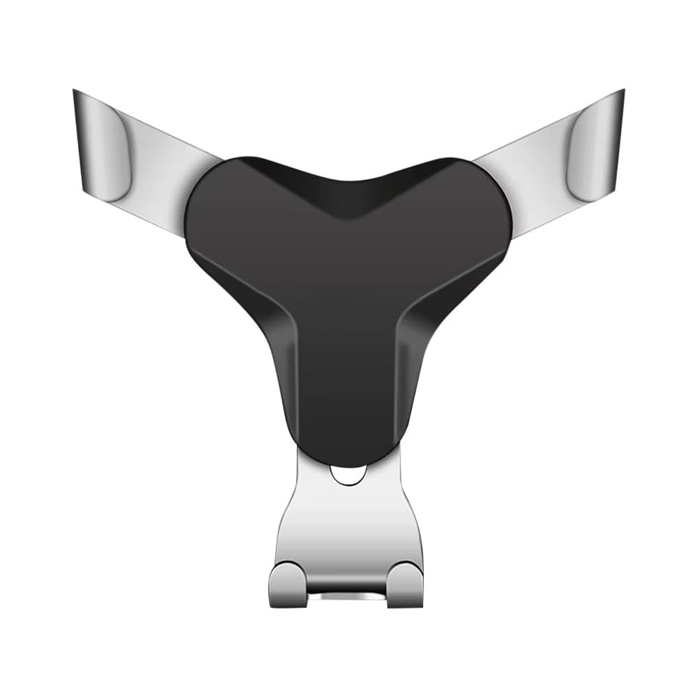 Para IPhone 15 Soporte Universal Para Coche Para Teléfono Rejilla Ventilación Clip Montaje Soporte Celda Gravity Mobile Phone Stand Accesorios(Black)