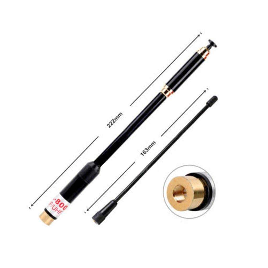 CALANDIS Two Way Radio Dual Band VHF/Uhf SMA Male Dismountable Telescopic Antenna for Tyt Th-F8 Th-Uvf9 Th-Uv3R Wouxun/Kenwood Walkie Talkies (B0BFJNSH5N) Amazon Price History, Amazon Price Tracker