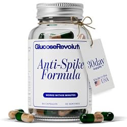 Anti-Spike Formula by The Glucose Goddess 60 Capsules (30-Day Supply) | Supports Healthy Blood Sugar Levels Already Within Normal Range, Vegan and Gluten-Free, Jessie Inchauspé