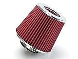 Velocity Concepts Short Ram Air Intake Kit + Filter Combo Red Compatible with 07-11 Acura RDX 2.3L...
