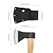 Hatchet Head Sheath Holster, Black Axe Sheath for 1-1/4Lb Axe, Double Snap Hatchet Protector Axe Cover, Axe Head Cover for Outdoor Hiking Outdoors Work