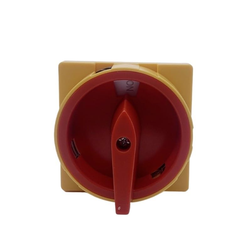 GS-20/8 Electrical Rotary Cam Isolator Switch 20A 660V Silver Padlock Handle