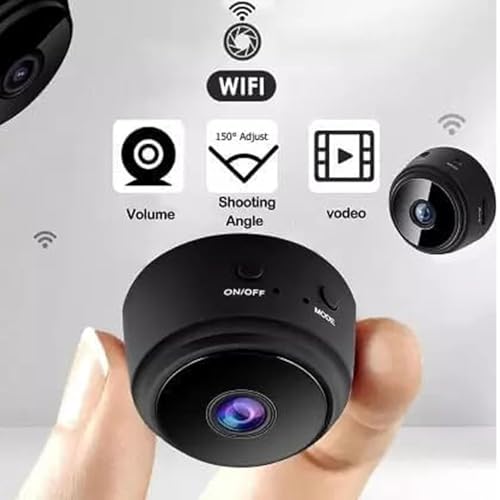 Image of High-Definition 1080p HD, CCTV Security System Home & Office, Sequirity Magnet Camera WiFi connectivity Enabling Live Streaming with Audio and Video Camera