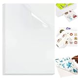 Résistant à l'eau et pas facile à déchirer : les feuilles d'autocollants pour l'impression sont fabriquées à partir de papier synthétique de haute qualité, résistant à l'huile, à la déchirure et solide. Résistant à l'eau, en outre, le papier autocollant pour l'impression sèche rapidement, produit des couleurs vives, retient bien l'encre et donne d'excellents résultats.