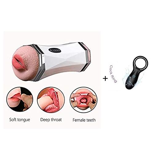 Chupador para chupar la taza para chupar los hombres Muñecos de gemidos Strocker Sleeve Cup Juguetes con multimodalidad Copa camiseta, Seis juguetes para hombre Vibrador de silicona