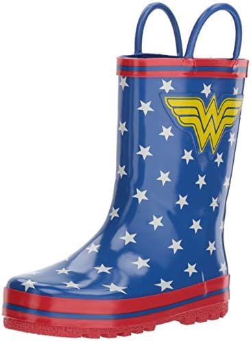Favorite Characters Girl's Wonder Woman Rain Boot (Toddler/Little Kid)