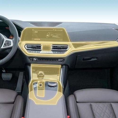 Protection de peinture PPF console BMW G20 G21 film TPU premium intérieur