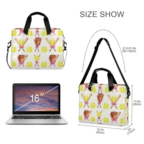 Bolso de viaje para laptop 15.6 pulgadas con correa y asa miniatura 5