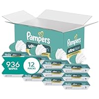 936-Count (12pk x 78ct) Pampers Ultra Clean Baby Wipes only .88: eDeal Info