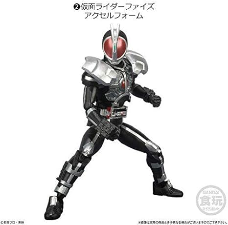 Amazon Bandai 2 仮面ライダーファイズ アクセルフォーム Shodo X 仮面ライダー2 フィギュア ドール 通販
