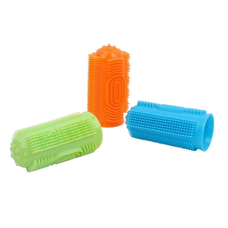 Nettoyeur de dents for animaux de compagnie Brosse à dents for chiens Brosse à dents for chiens de grande race Brosse de nettoyage des dents for chiens de petite race, chiens de taille moyenne et gran