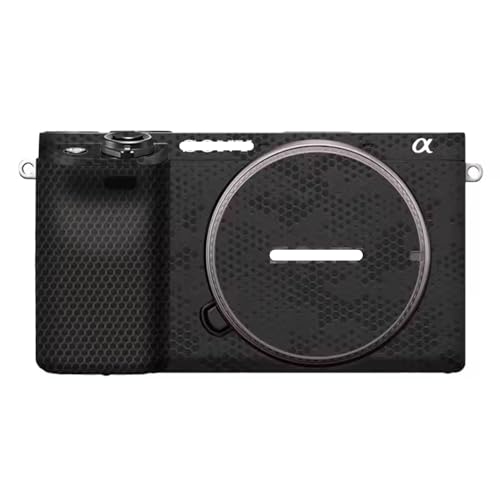 Mebont ステッカーは、Sony ソニー A6300 A6400 に適合する保護装飾ステッカーで、耐擦傷性、耐摩耗性を備えたカメラスキン保護フィルム、迷彩 (マンバブラック)