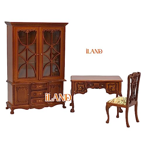 iLand Rococo Dollhouse Furniture 1:12 Scale Dollhouse Wooden Collectibles - Image 4