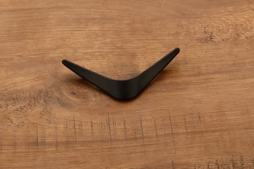 HARMONUS Knobs for Drawer & Cabinets Set Knob,Brass Black Wardrobe Kitchen Door Pull Handle Knobs Square Shape Drawer Knob - (KNOBS-199- Pack of 3)