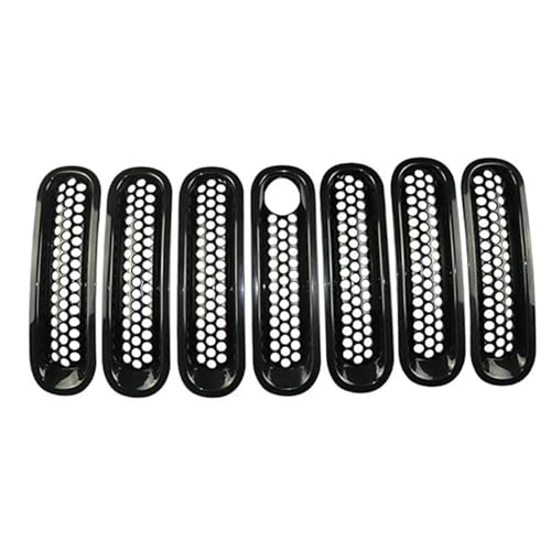 Inserts calandre en maille Jeep Wrangler JK garniture ventilation admission air avant voiture