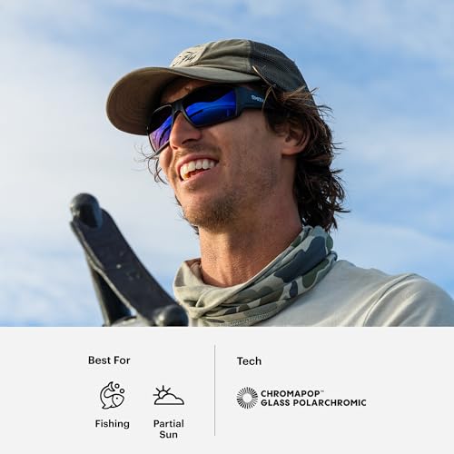 Image of SMITH Guide's Choice Sunglasses with Chromapop Lenses - Polarized Sunglasses - for Men & Women